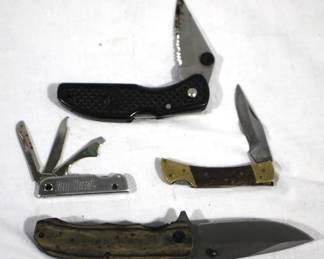7742 - Lot of Pocket Knives - qty 4
