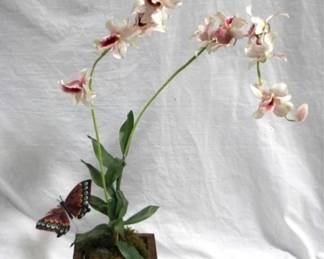 7662 - Faux Orchid - 25" tall
