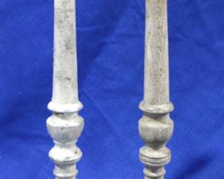 7791 - 2pc Set Candle Holders 14" Tall
