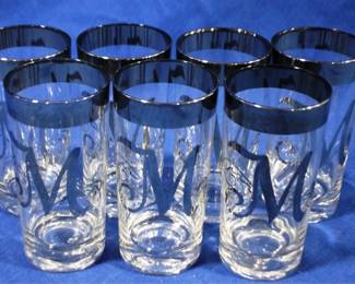 7531 - 7pc Set of Glasses 5.75" Tall
