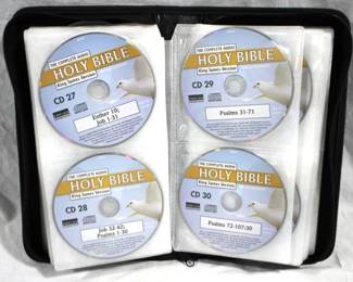 7489 - Holy Bible CD Collection w/Case
