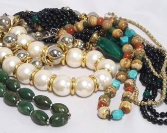 326 - 2 Anne Klein Beaded Necklaces & more
