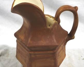 930 - Pottery Pitcher - 8.75" tall
