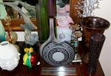 Various Art Glass items from Fenton, Imported Italian pieces, Mureno and other signature pieces!!!