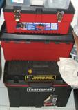 Brand new tools, tool boxes, garden tools, hoses (high-end on spools)... too many to list!
