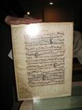 Musical manuscript 15th century
