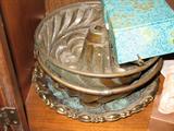 Copper cake molds
