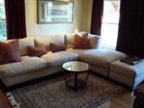 Custom made Sectional Sofa with Pillows - ASKING $1,000 or best offer