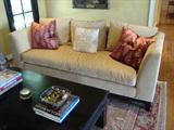 Pair of Sofas with pillows - ASKING $700 each or best offer