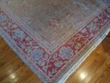 Large Oriental Rug - blue, rose, and tan colors $600 OBO