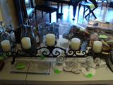 Lots of Silver, Sterling Silver, Silver Plated items, coffee table books, candles and NEW linens!