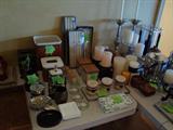 Lots of Silver, Sterling Silver, Silver Plated items, coffee table books, candles and NEW linens!