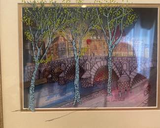 JEAN PIERE WEILL  3-D  LITHOGRAPHY