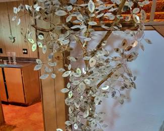 LARGE VINTAGE CURTIS JERE METAL TREE