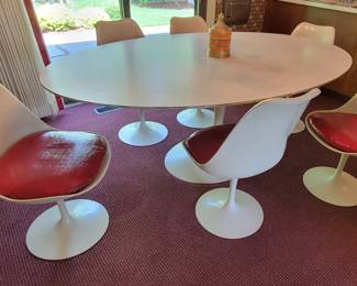 VINTAGE KNOLL TULIP DINING SET