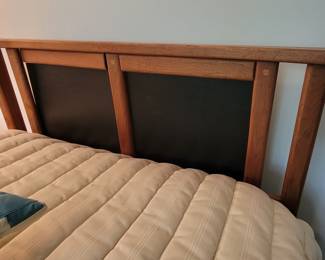 WOOD PEG CONSTUCTION VINTAGE  TWIN HEADBOARDS
