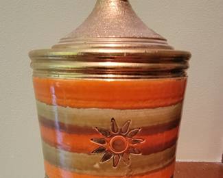 VINTAGE CERAMIC BITOSSI  JAR