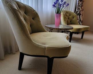 VINTAGE EDWARD WORMLEY FOR DUNBAR CHAIRS