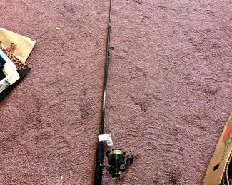 #254 Ryobi Reel Shakespeare Bait Caster Rod $60.00