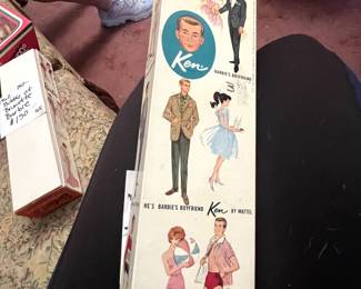 #106 1961 Ken Naval Uniform, as is mark on nose $80.00