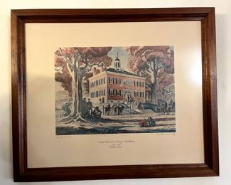 #57 First Madison County Courthouse by CE Monroe 100 of 300 $175.00