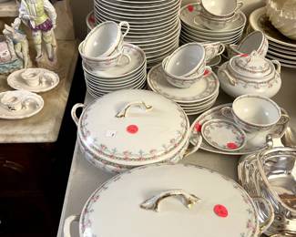 #294 KA dish dr Limoge France Phillips and Batter FF Mfg China $350.00