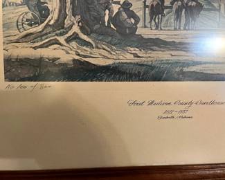 #57 First Madison County Courthouse by CE Monroe 100 of 300 $175.00