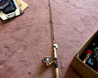 #241 Sharp Shooter 5 Rod and Reel $40.00