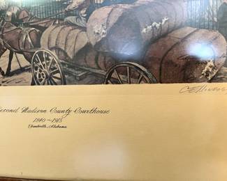 #43 Second Madison County Courthouse by CE Monroe 100 of 300 $175.00
