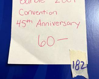 #182 2004 Barbie Convention - 45th Anniversary, NRFB $60.00
