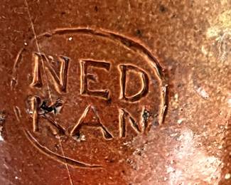 #275 kitchen Ned Kan 11 inch jug $45.00