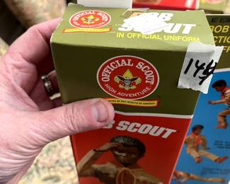 #144 Bob Scout, afro American, NRFB $110.00