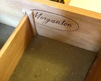 #23 Morganton server with 4 drawers and 2 doors 50x21x35 as is finish top $225.00