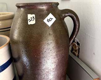 #273 kitchen 12 inch brown jug $60.00