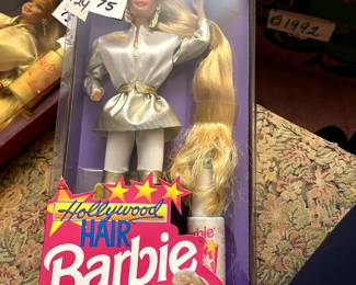 #124 Hollywood Hair Barbie NRFB $75.00
#125 Hollywood Hair Barbie NRFB $75.00
#126 Hollywood Hair Barbie NRFB $75.00
#127 Hollywood Hair Barbie NRFB $75.00
#129 Hollywood Hair Barbie NRFB $75.00
#130 Hollywood Hair Barbie NRFB $75.00
#132 Hollywood Hair Barbie NRFB $75.00