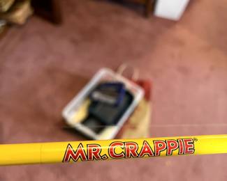 #244 Mr. Crappie Spinning Rod and Reel $40.00