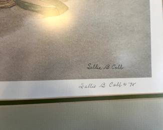 #95 Sally B Cobb print 200 of 500, signed in 1978 $175.00