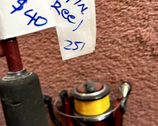 #251 Shakespeare Spinning Rod and Reel $40.00