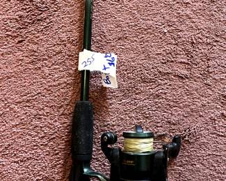 #255 Zebco Rod and Reel $60.00