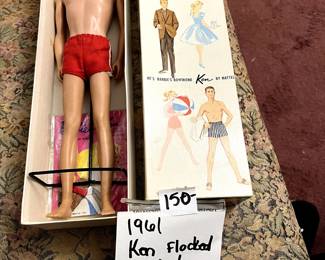 #113 1961, Ken Flocked Hair $150.00