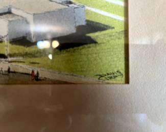 #59 Davis Gray. Space and Rocket Center Huntsville 16x13 $30.00