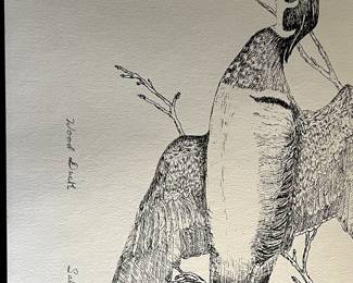 #8 art MBR 4 Sallie B. Cobb duck prints 100/100 $160.00