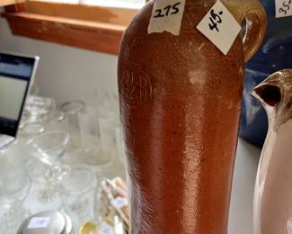 #275 kitchen Ned Kan 11 inch jug $45.00