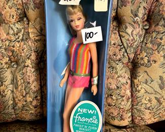 #268 doll Franicie twist and Turn waist bendable legs real eyelashes 1967 $100.00