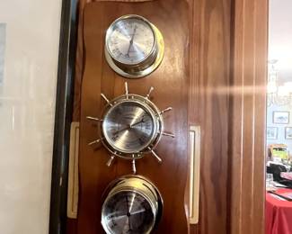 #98 Sunbeam thermometer, barometer, humidity made in USA $30.00