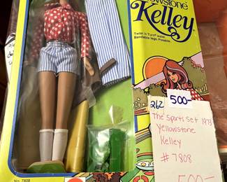 #262 Kelley the sports set Yellowstone twist n turn waist 1973 #7808 $500.00