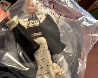 #141 Barbara Millicent Roberts in monogram outfit, no box $150.00