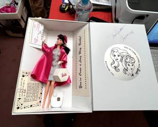 #300 doll You’ve come a long way barbie Baltmore 93 convention designer sign Mark Quellette $450.00