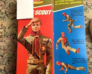 #143 Steve Scout, NRFB $75.00