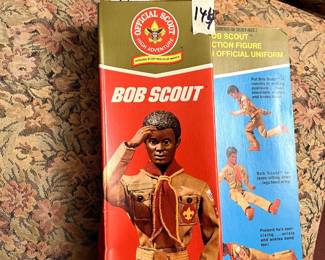#144 Bob Scout, afro American, NRFB $110.00